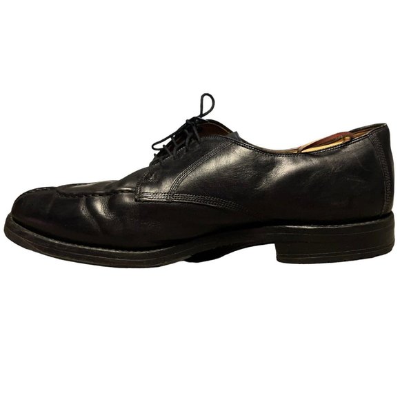 Allen Edmonds Dellwood Black Leather Split Toe Blucher Dress Shoes Mens Size 12D main image 6